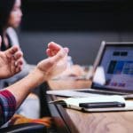 people working together in a meeting